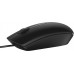 Мышь Dell Mouse MS116 Wired; USB; optical; 1000 dpi; 3 butt; Black