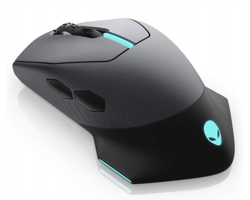 Мышь Dell Mouse AW610M Alienware; Gaming; Wired/Wireless; USB; Optical; 16000 dpi; 7 butt; Dark side of the moon