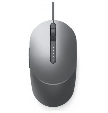 Мышь Dell Mouse MS3220 Wired; Laser; USB 2.0; 3200 dpi; 5 butt; Titan Gray                                                                                                                                                                                