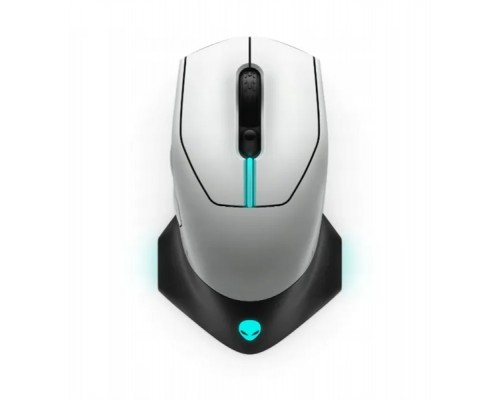 Мышь Dell Mouse AW610M Alienware; Gaming; Wired/Wireless; USB; Optical; 16000 dpi; 7 butt; Lunar light