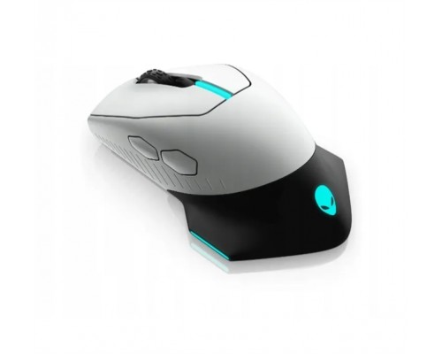 Мышь Dell Mouse AW610M Alienware; Gaming; Wired/Wireless; USB; Optical; 16000 dpi; 7 butt; Lunar light