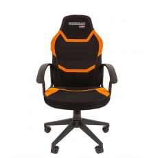 Офисное кресло Chairman   game 9 Россия ткань черно/оранжевый new                                                                                                                                                                                         