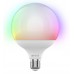 HIPER Smart LED bulb IoT LED R2 RGB/Умная LED лампочка/Wi-Fi/Е27/Globe G125/Регулируемая яркость и цвет/14Вт/2700К-6500К/1200 лм/IoT LED R2 RGB