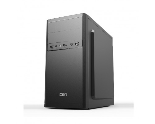 Корпус CBR PCC-MATX-RD873-400W  mATX Minitower RD873, c БП PSU-ATX400-12EC (400W/120mm), 2*USB 2.0, HD Audio+Mic, кабель питания 1.2м, Black