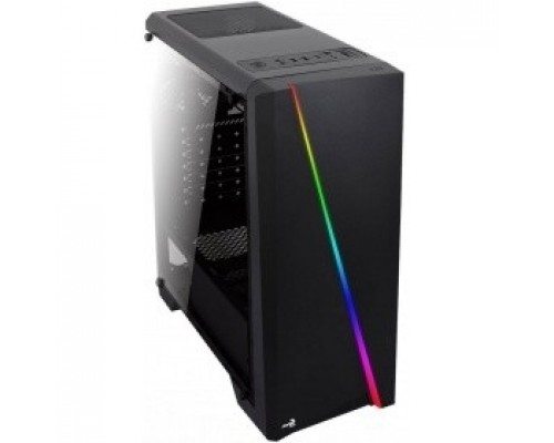 Корпус MidiTower Aerocool Cylon Black без Б/П  ATX, (PGS-V) [968842]