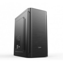 Корпус CBR PCC-MATX-MX10-WPSU  mATX Minitower MX10, без БП, 2*USB 2.0, HD Audio+Mic, Black                                                                                                                                                                