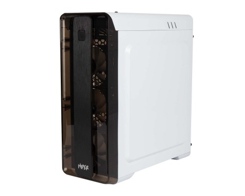 Корпус CASE HIPER M11 FRGB-WT черный без БП ATX 4x120mm 1xUSB2.0 1xUSB3.0 audio bott PSU