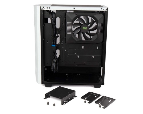 Корпус CASE HIPER DCW белый без БП ATX 1x120mm 1x140mm 1xUSB2.0 1xUSB3.0 audio bott PSU