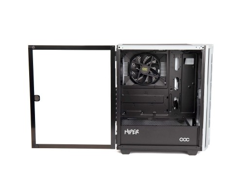 Корпус CASE HIPER DCW белый без БП ATX 1x120mm 1x140mm 1xUSB2.0 1xUSB3.0 audio bott PSU