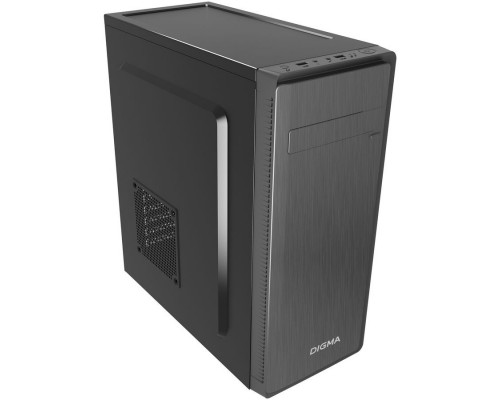 Корпус Digma DC-ATX100-U2 черный без БП