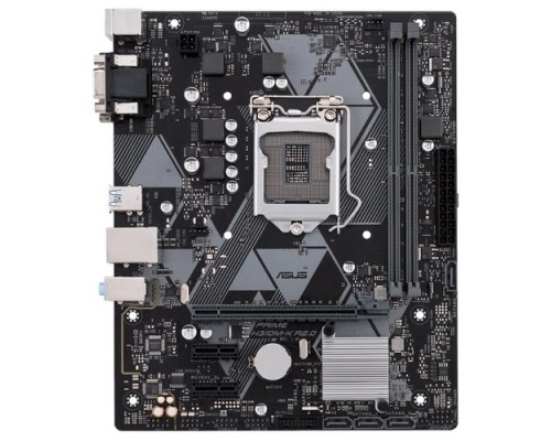 Материнская плата ASUS PRIME H310M-K R2.0 RTL LGA1151, H310,  PCI-E Dsub+DVI GbLAN SATA MicroATX 2DDR4