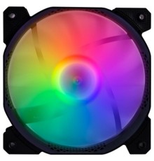Вентилятор 1STPLAYER F1 Black / 120mm, LED 5-color, 1000rpm, 3pin / F1-BK / bulk                                                                                                                                                                          
