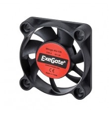 Вентилятор Exegate EX166186RUS  ExeGate Mirage-S 40x40x10 подшипник скольжения, 5500 RPM, 23dB, 3pin                                                                                                                                                      