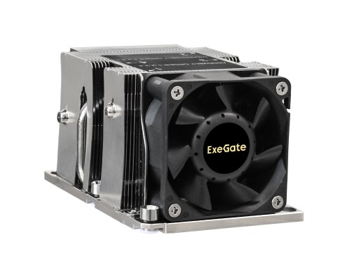 Кулер Exegate EX293440RUS ExeGate ESNK-P0068APS4.PWM.2U.3647.Cu Al+Cu, 2U, 3 тепл. трубки, LGA3647, TDP 205W, Fan 80mm, PWM, 2100-6800RPM, 2 ball bearing, 4pin, 52db, 410г, на винтах, с термопастой