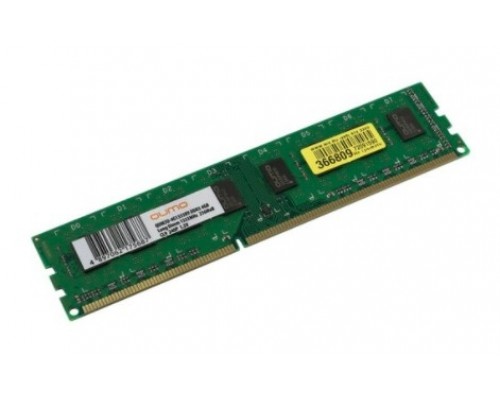 Модуль памяти QUMO DDR3 DIMM 4GB (PC3-10600) 1333MHz QUM3U-4G1333C9