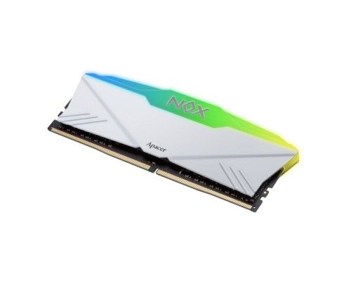 Модуль памяти Apacer DDR4 DIMM 16GB AH4U16G32C28YNWAA-1 C4-25600, 3200MHz, CL16, NOX RGB WHITE AURA2