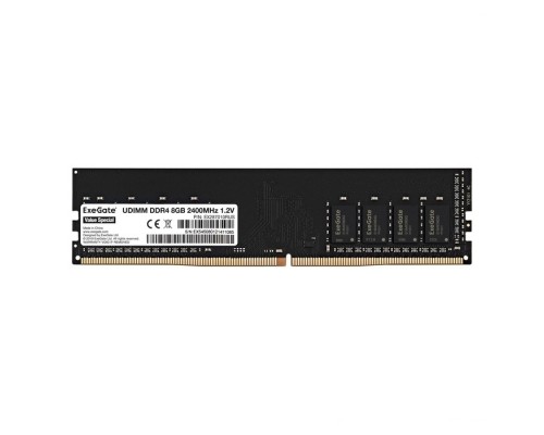 Модуль памяти Exegate EX287010RUS Модуль памяти ExeGate Value Special DIMM DDR4 8GB PC4-19200 2400MHz