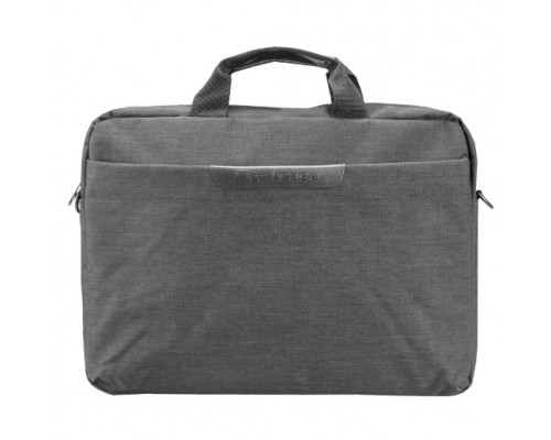 Сумка PORTCASE KCB-161Grey (нейлон, серая до 15,6