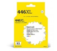 T2 CL-446XL Картридж (IC-CCL446XL) для Canon PIXMA iP2840/2845MG2440/2540/2940/2945/MX494, цветной                                                                                                                                                        