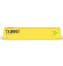 T2 TK-895Y Тонер-картридж (TC-K895Y) для Kyocera FS-C8020/C8025/C8520/C8525 (6000 стр.) желтый, с чипом                                                                                                                                                   
