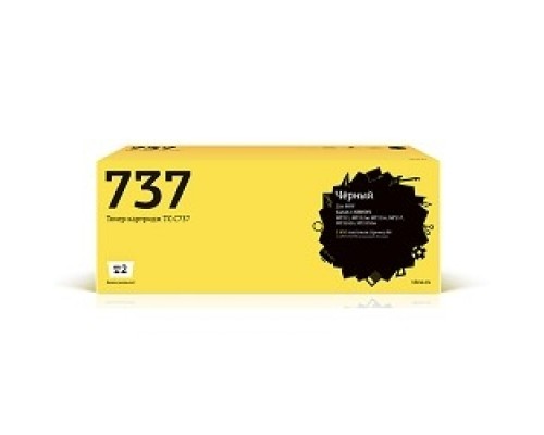 T2 Cartridge 737 Картридж (TC-C737) для Canon i-SENSYS MF211/212w/216n/217w/226dn/229dw (2400 стр.) с чипом