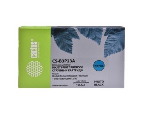 Струйный картридж Cactus CS-B3P23A (HP 727)