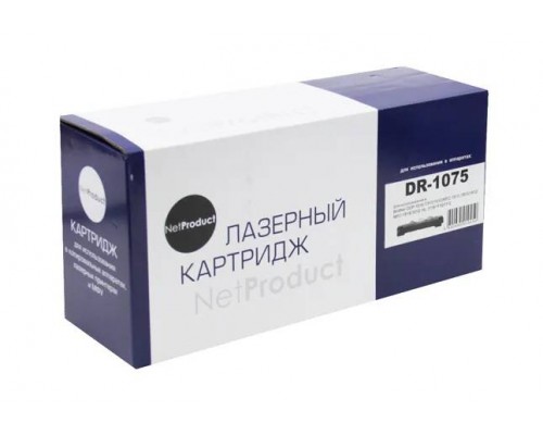 NetProduct DR-1075 Драм-юнит для Brother HL-1010R/1112R/DCP-1510R/1512R/MFC-1810R, 10К