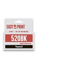 Easyprint PGI-520BK Картридж  (IC-PGI520BK) для Canon PIXMA iP4700/MP540/620/980/MX860, черный, с чипом                                                                                                                                                   