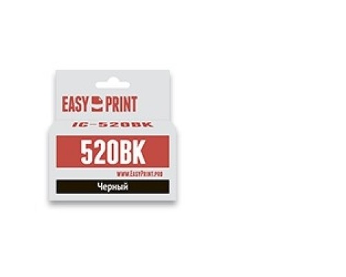 Easyprint PGI-520BK Картридж  (IC-PGI520BK) для Canon PIXMA iP4700/MP540/620/980/MX860, черный, с чипом