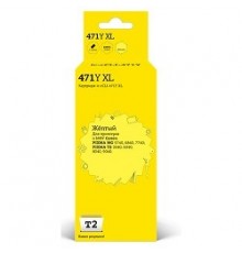 T2 CLI-471Y XL Картридж (IC-CCLI-471Y XL) для Canon PIXMA MG5740/6840/7740/TS5040/6040/8040, жёлтый, с чипом                                                                                                                                              