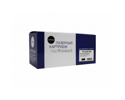 NetProduct TK-5230Bk Картридж для Kyocera-Mita P5021cdn/M5521cdn, Bk, 2,6K