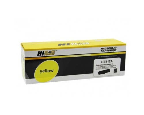 Hi-Black CE412A Картридж для HP CLJ Pro300/Color M351/Pro400 Color/M451,  Yellow, 2600 стр.
