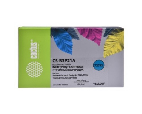 Струйный картридж Cactus CS-B3P21A (HP 727)