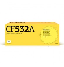 T2 CF532A Картридж (TC-HCF532A) для HP Color LaserJet Pro M154a/M154nw/M180n/M181fw (900 стр.) жёлтый, с чипом                                                                                                                                            