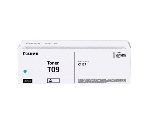 Тонер синий Canon Toner 09 Cyan (5900 стр.)