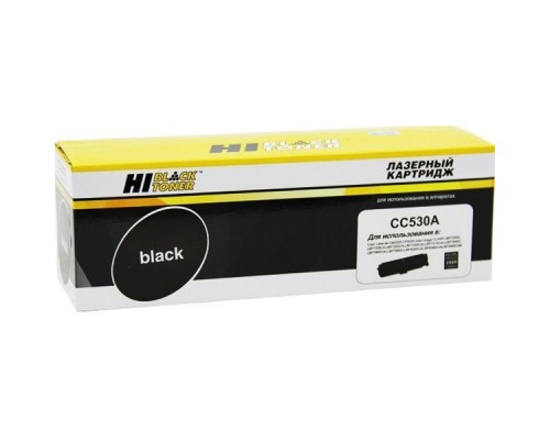 Hi-Black CC530A/№ 718 Картридж для HP CLJ CP2025/CM2320/Canon LBP7200, Bk, 3.5K