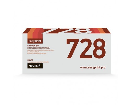 Easyprint Cartridge 728/CE278A Картридж LC-728  для Canon MF4410/4430/4450/HP LJ P1566/M1536 (2100 стр.) с чипом