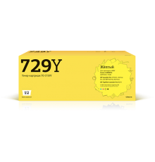 T2 Cartridge 729 Картридж (TC-C729Y)  для Canon i-SENSYS LBP7010C/HP LJ Pro CP1025 (1000 стр.) Желтый, с чипом                                                                                                                                            