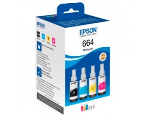 EPSON C13T66464A Чернила для L100 4-COLOUR MULTIPACK