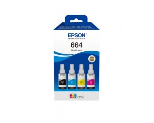 EPSON C13T66464A Чернила для L100 4-COLOUR MULTIPACK