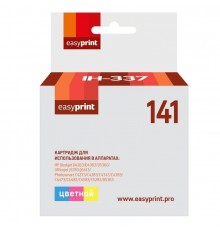 Easyprint CB337HE  Картридж (IH-337) №141 для HP Deskjet D4263/D5360/Officejet J5783/J6413, цветной                                                                                                                                                       