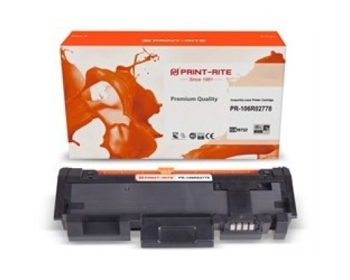 Картридж лазерный Print-Rite [PR-106R02778] TFX879BPU1J  черный (3000стр.) для Xerox Phaser 3052/3260/WC 3215/3225