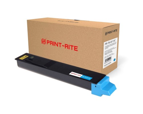 Картридж лазерный Print-Rite [PR-TK-8115C] TFKA34CPRJ   голубой (6000стр.) для Kyocera Mita Ecosys M8124cidn/M8130cidn