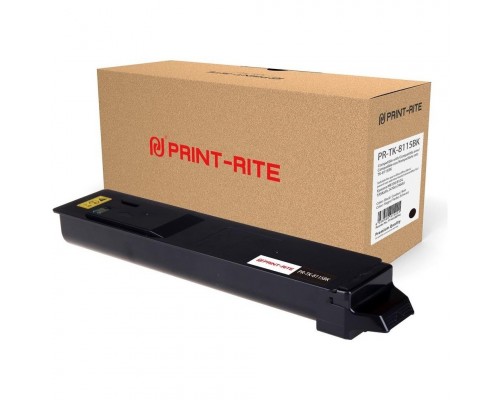 Картридж лазерный Print-Rite [PR-TK-8115BK]  TFKA33BPRJ  черный (12000стр.) для Kyocera Mita Ecosys M8124cidn/M8130cidn