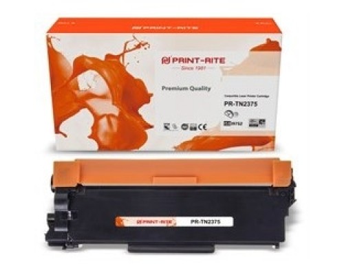 Картридж лазерный Print-Rite [PR-TN2375] TFBAEKBPU1J  черный (2600стр.) для Brother DCP L2500/L2520/L2540/L2560