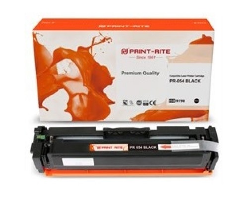 Картридж лазерный Print-Rite [PR-054 BLACK]  TFCA05BPU1J черный (3100стр.) для Canon LBP 621Cw/ 623Cdw/641Cw/643Cdw