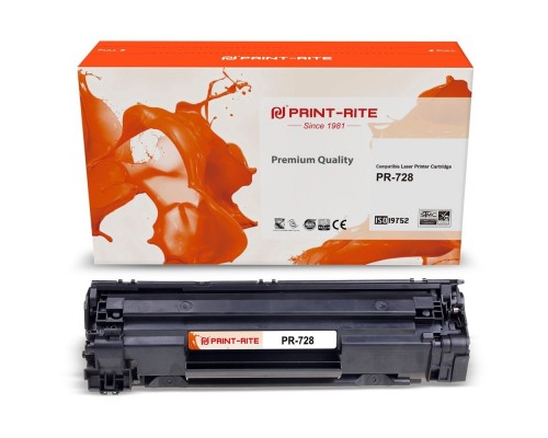 Картридж лазерный Print-Rite [PR-728]  TFH898BPU1J черный (2100стр.) для Canon i-Sensys MF4410/4430/4450/4550D