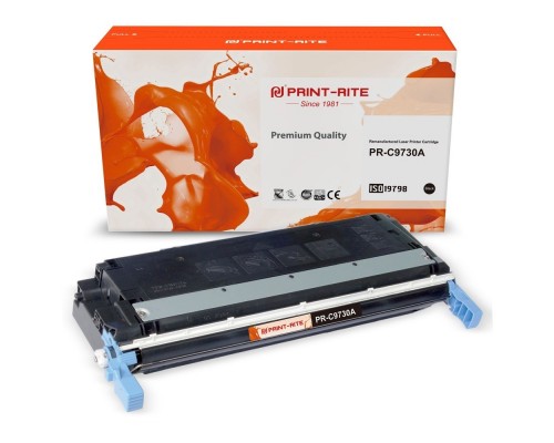 Картридж лазерный Print-Rite [PR-C9730A]  TRH214BPU1J  черный (13000стр.) для HP CLJ 5500/5550