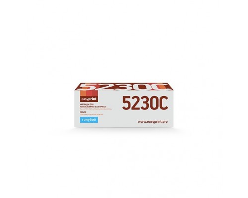 Easyprint  TK-5230C  Тонер-картридж LK-5230C для Kyocera ECOSYS M5521cdn/P5021cdn (2200 стр.) голубой, с чипом