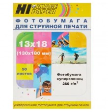 Hi-Black A20155 Фотобумага суперглянцевая односторонняя, (Hi-Image Paper) 13x18 см, 260 г/м2, 50 л.                                                                                                                                                       